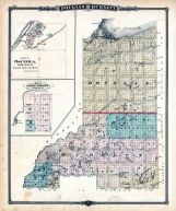 Douglas and Burnett Counties Map, Osceola, Grantsburg